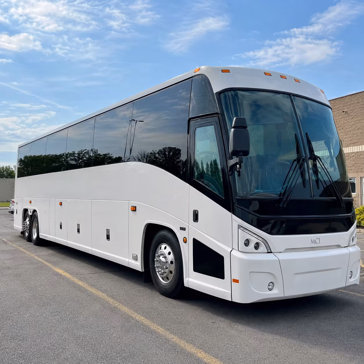 employee shuttle buses that beat the route 9 and garden state parkway grind