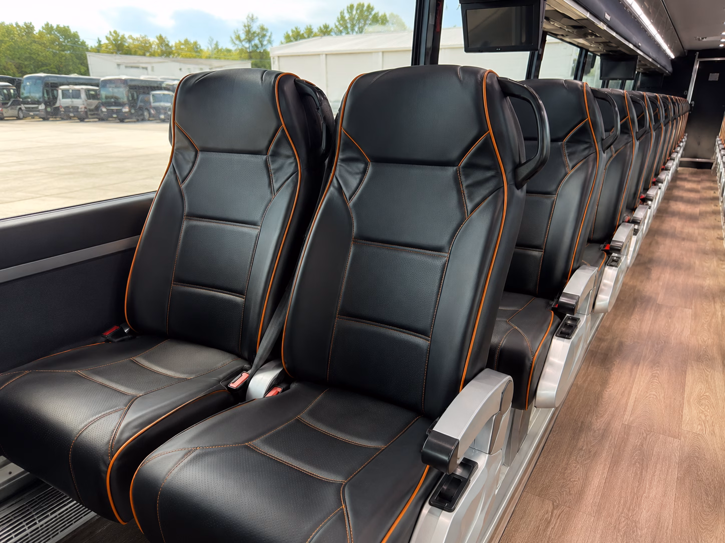 guest shuttle buses between toms river hotels and barnegat bay venues