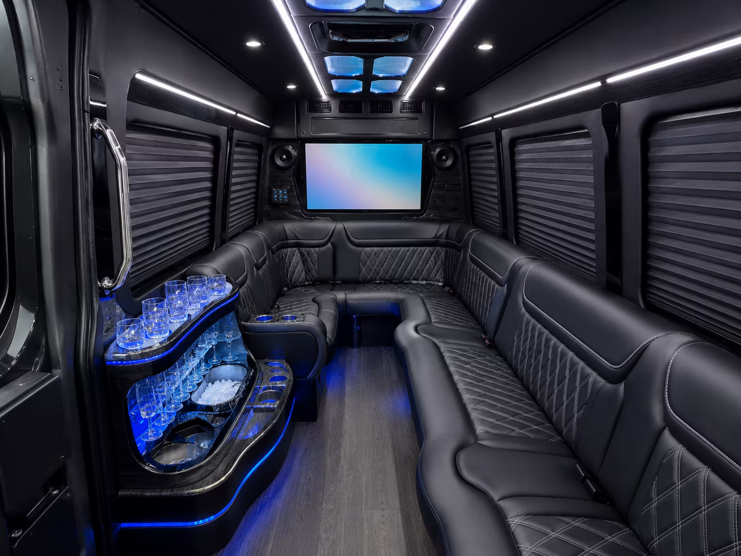 toms river corporate event transportation onboard seating