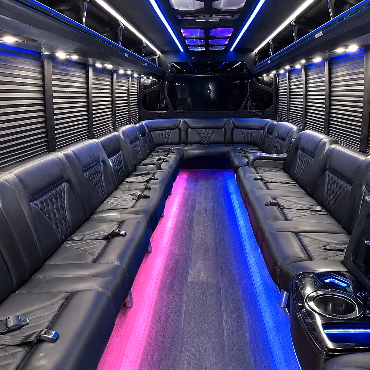 toms river party bus rental interior